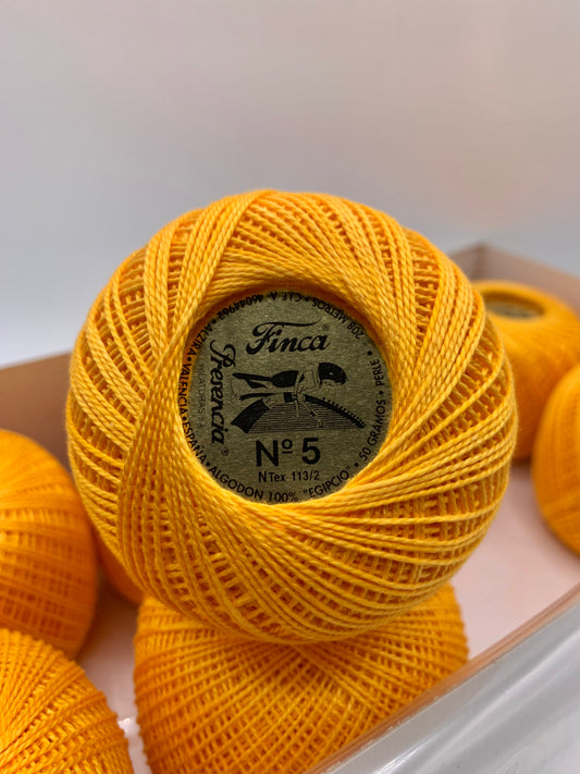 Perlé FINCA Nº 5 (1232) - 100% Puro Algodón Egipcio Mercerizado