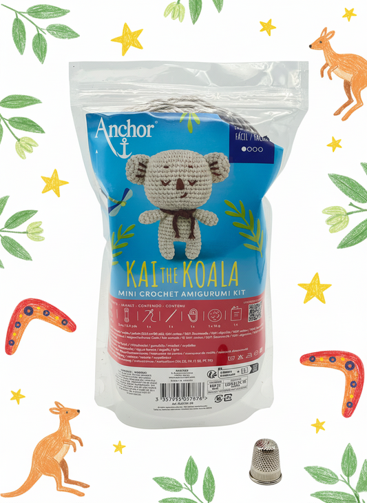 Kit amigurumi "Kai la koala" ANCHOR
