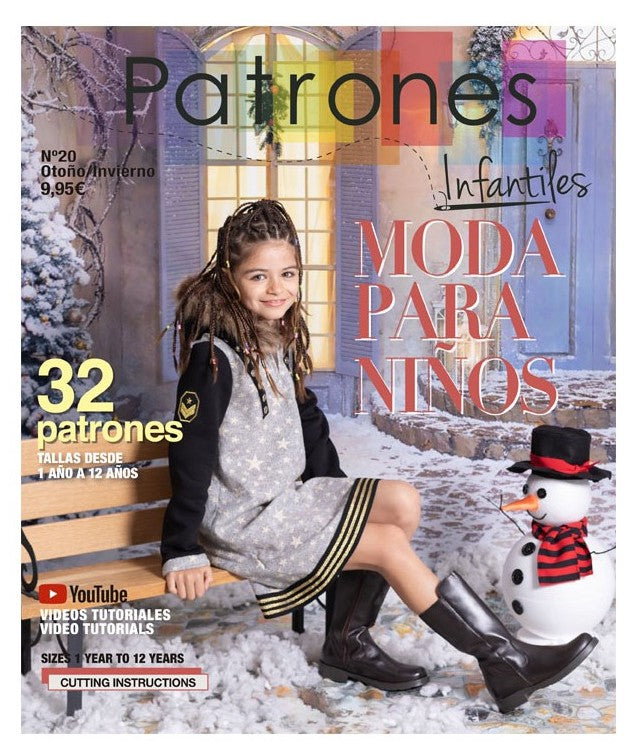 Comprar Revista Patrones Infantiles Nº14, Otoño-Invierno