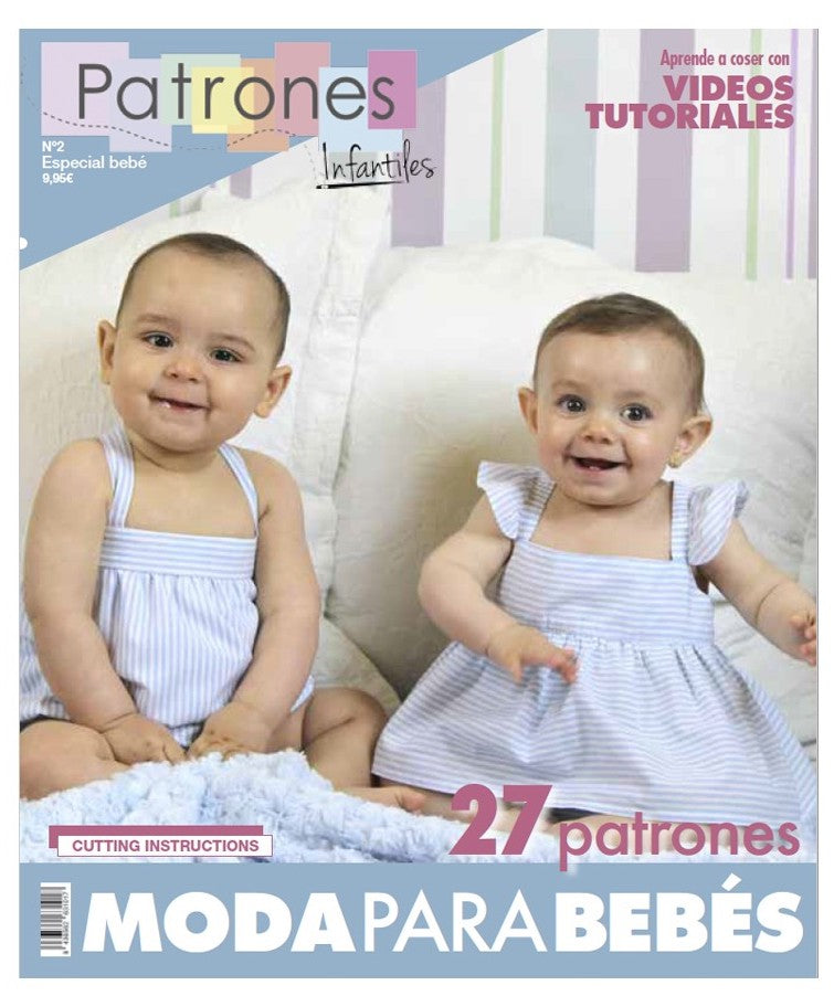 Revista Patrones mujer especial bebé número 9
