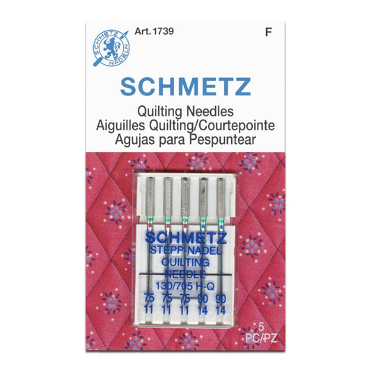 Agujas para máquina de coser "Quilting" SCHMETZ