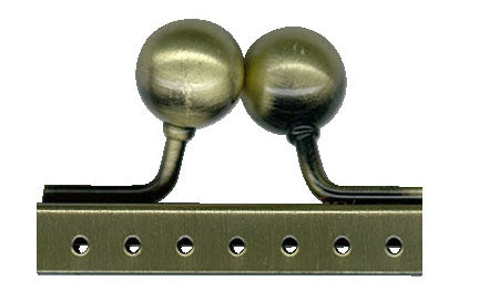 Boquilla para bolso de metal 8,5x20cm