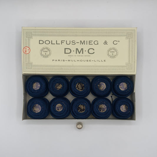 Caja de ovillos perlé Nº 5 (336) - 100% Algodón DMC