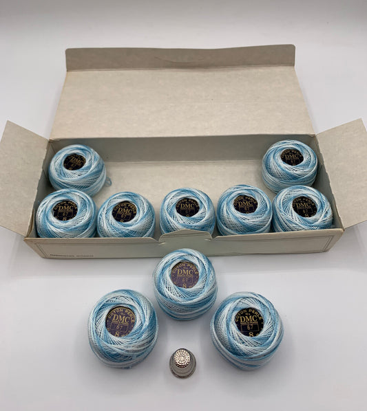 Caja de ovillos perlé Nº 8 (67) - 100% Algodón DMC