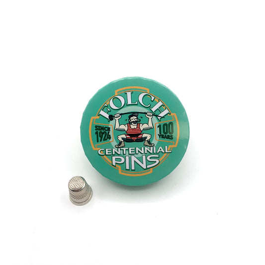 Caja metálica de alfileres FOLCH "Centennial Pins" - 43x0,60mm