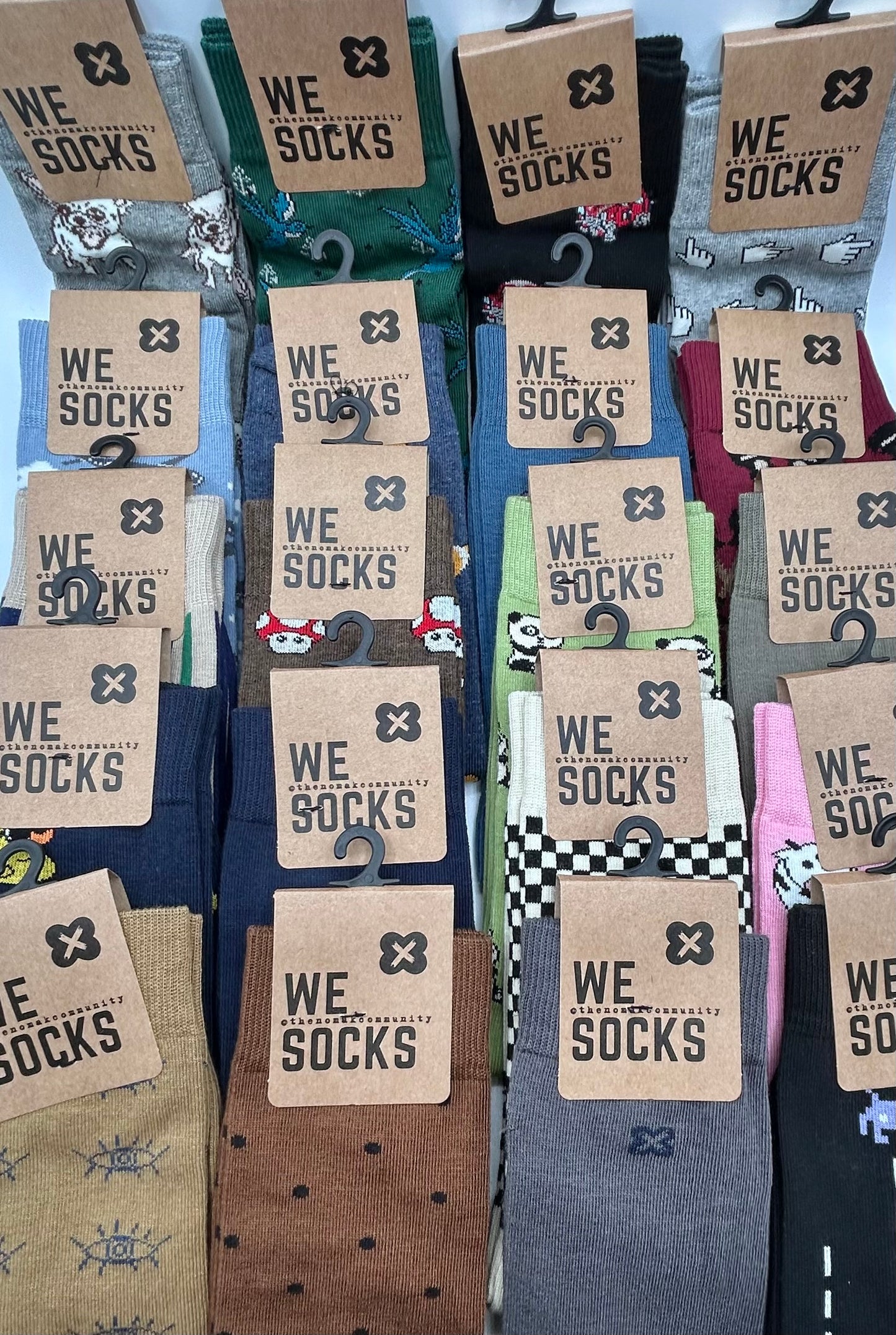 Calcetines de algodón "NÔMAK" WE SOCKS / Created By Gallegos