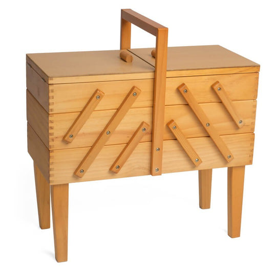 Costurero de madera 3 alturas con pie - Hobby Gift de Milward