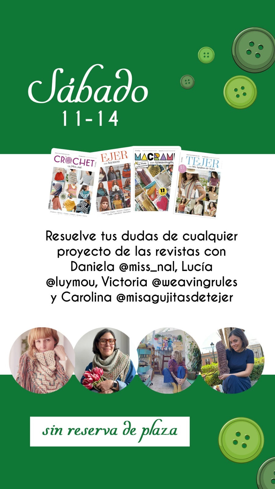 Encuentro con la creadora Daniela Reis