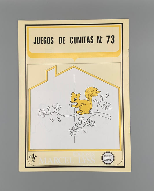 Juego de cunitas Nº 73 "Ediciones MARCEL LYSS"