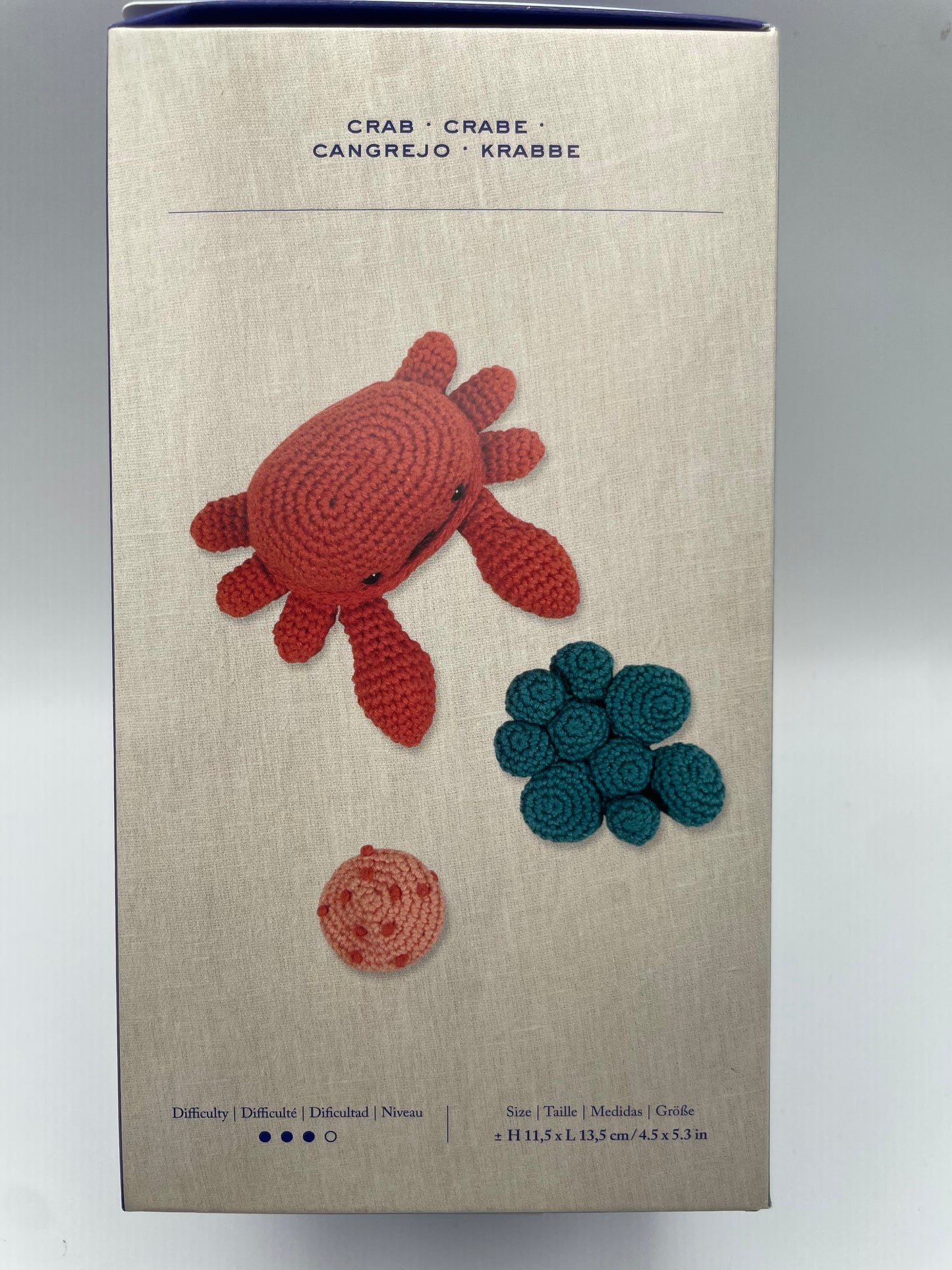Kit amigurumi "Cangrejo" DMC