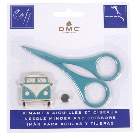 Kit de tijeras e imán para agujas DMC