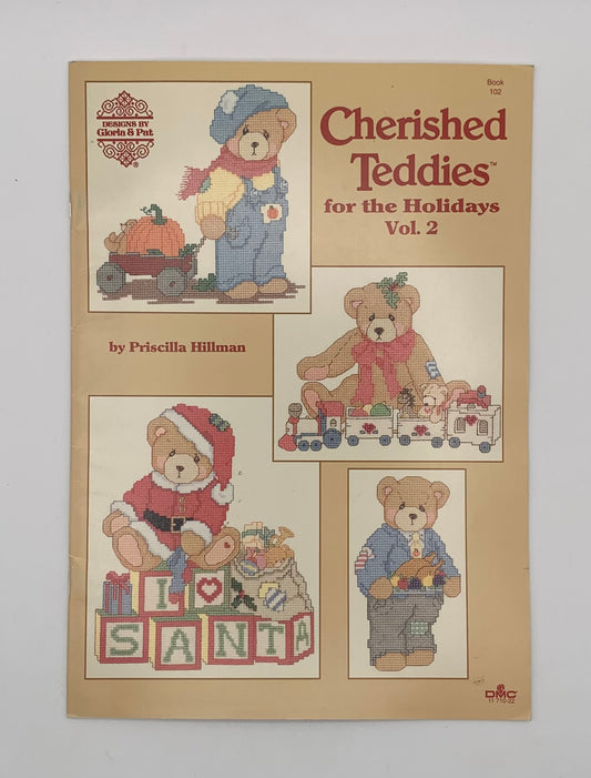 Plantilla "Cherished teddies" For holidays Vol. 2 By Priscilla Hillman 1996 (Idioma inglés)