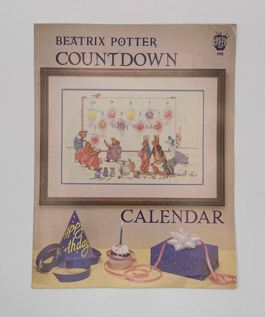 Plantilla "Countdown calendar" By Beatrix Potter 1989 (Idioma inglés)
