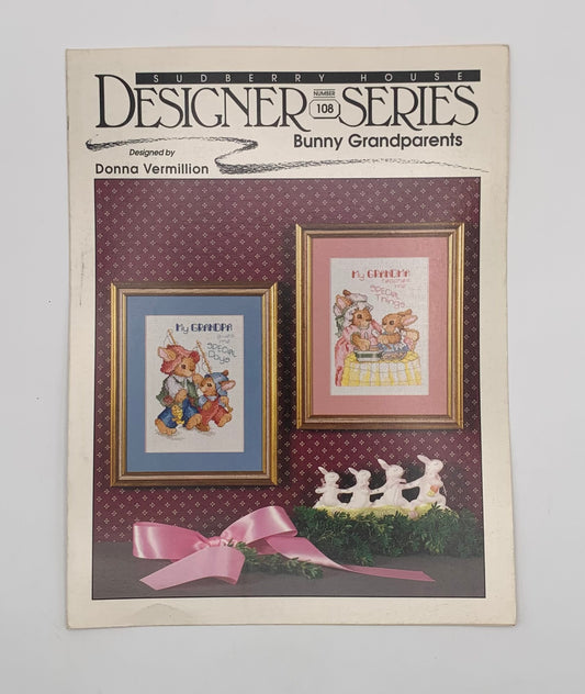 Plantilla "Designer series" By Donna Vermillion / Nº 108 Bunny grandparents (Idioma inglés)
