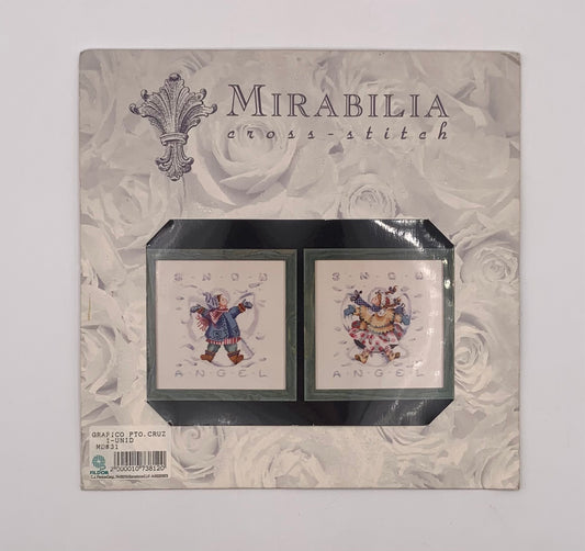 Plantilla "Giggles in the snow" MIRABILIA / Punto de cruz (Idioma inglés)