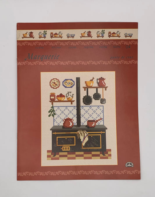 Plantilla "Marquerie" Cocina Nº 4 Punto de cruz DMC