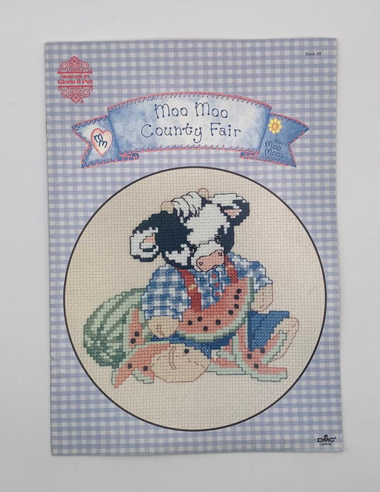 Plantilla "Moo moo" County fair Nº 99 / Design By Gloria & Pat 1995 (Idioma inglés)