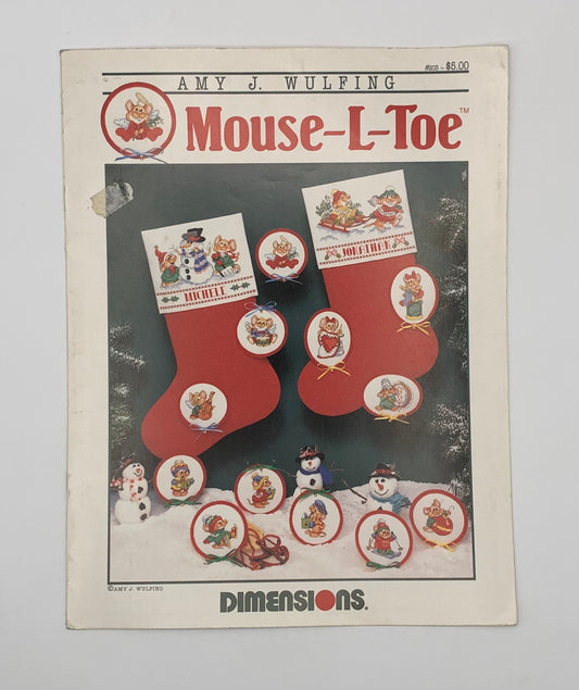 Plantilla "Mouse-L-Toe" Amy J. Wulfing / DIMENSIONS 1992 (Idioma inglés)