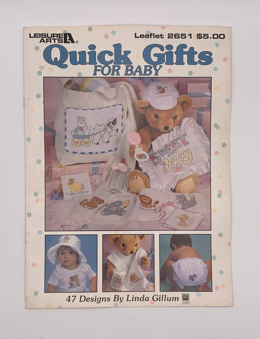 Plantilla "Quick gifts" For baby By Linda Gillum / Leisure Arts 1994 (Idioma inglés)