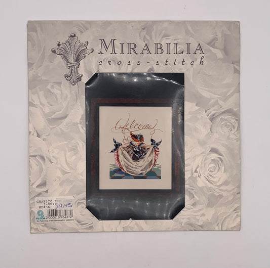 Plantilla "Savannah's curtsy" MIRABILIA / Punto de cruz (Idioma inglés)