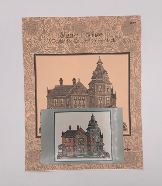 Plantilla "Starrett House" Punto de cruz