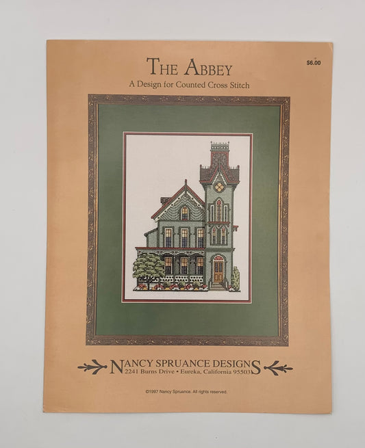 Plantilla "The abbey" Design for counted cross stitch (Idioma inglés)