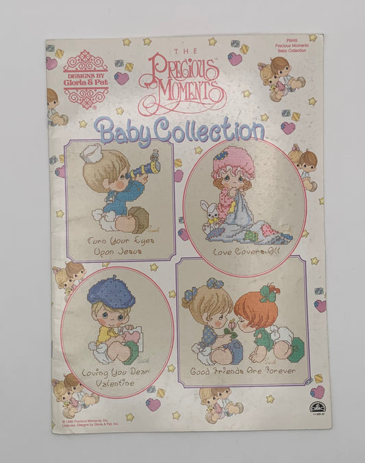 Plantilla "The precious moments" Baby colecction DMC 1998 (Idioma inglés)