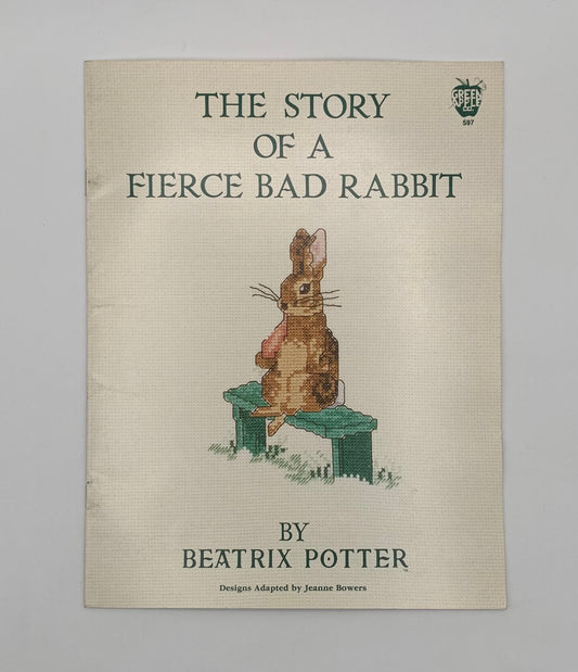 Plantilla "The story of a fierce bad rabbit" By Beatrix Potter 1991 (Idioma inglés)