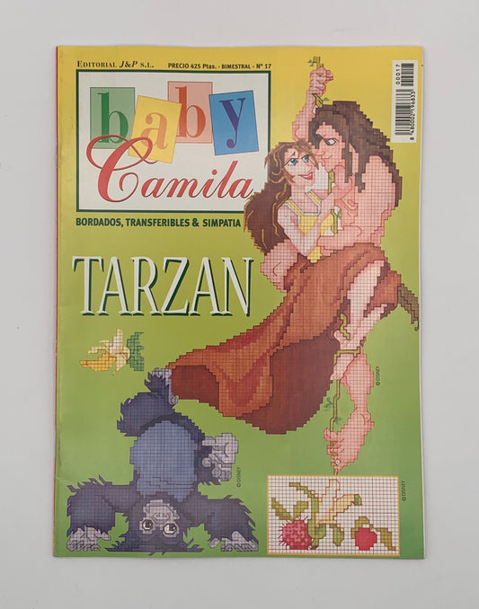 Revista "Baby Camila" Nº 17 Transferibles y dibujos en color / Marzo-Abril 2000