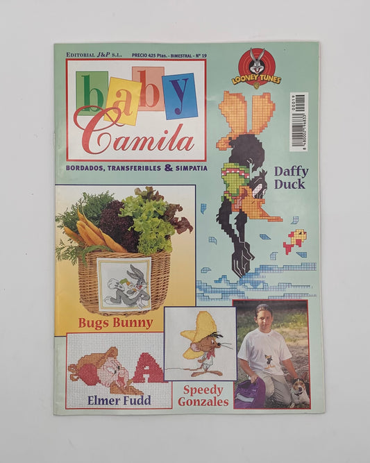 Revista "Baby Camila" Nº 19 Transferibles y dibujos en color / Julio-Agosto 2000