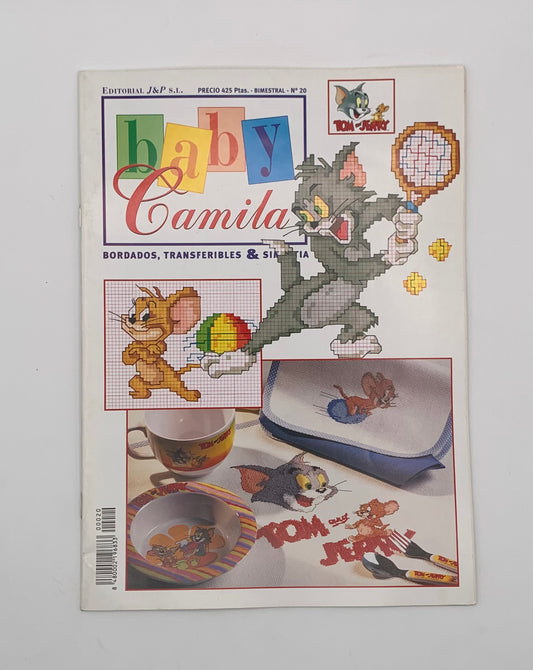 Revista "Baby Camila" Nº 20 Transferibles y dibujos en color / Septiembre-Octubre 2000