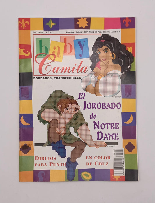 Revista "Baby Camila" Nº 3 Transferibles y dibujos en color / Noviembre-Diciembre 1997