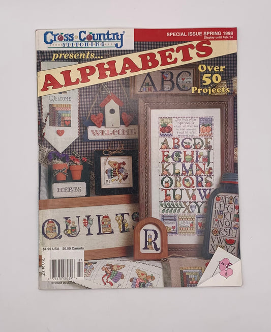 Revista "Cross Country" Alphabets / Especial primavera 1998 (Idioma inglés)