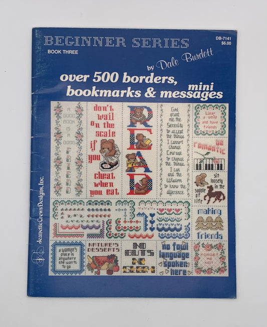 Revista "Over 500 borders, bookmarks & mini messages" By Dale Burdett (Idioma inglés)