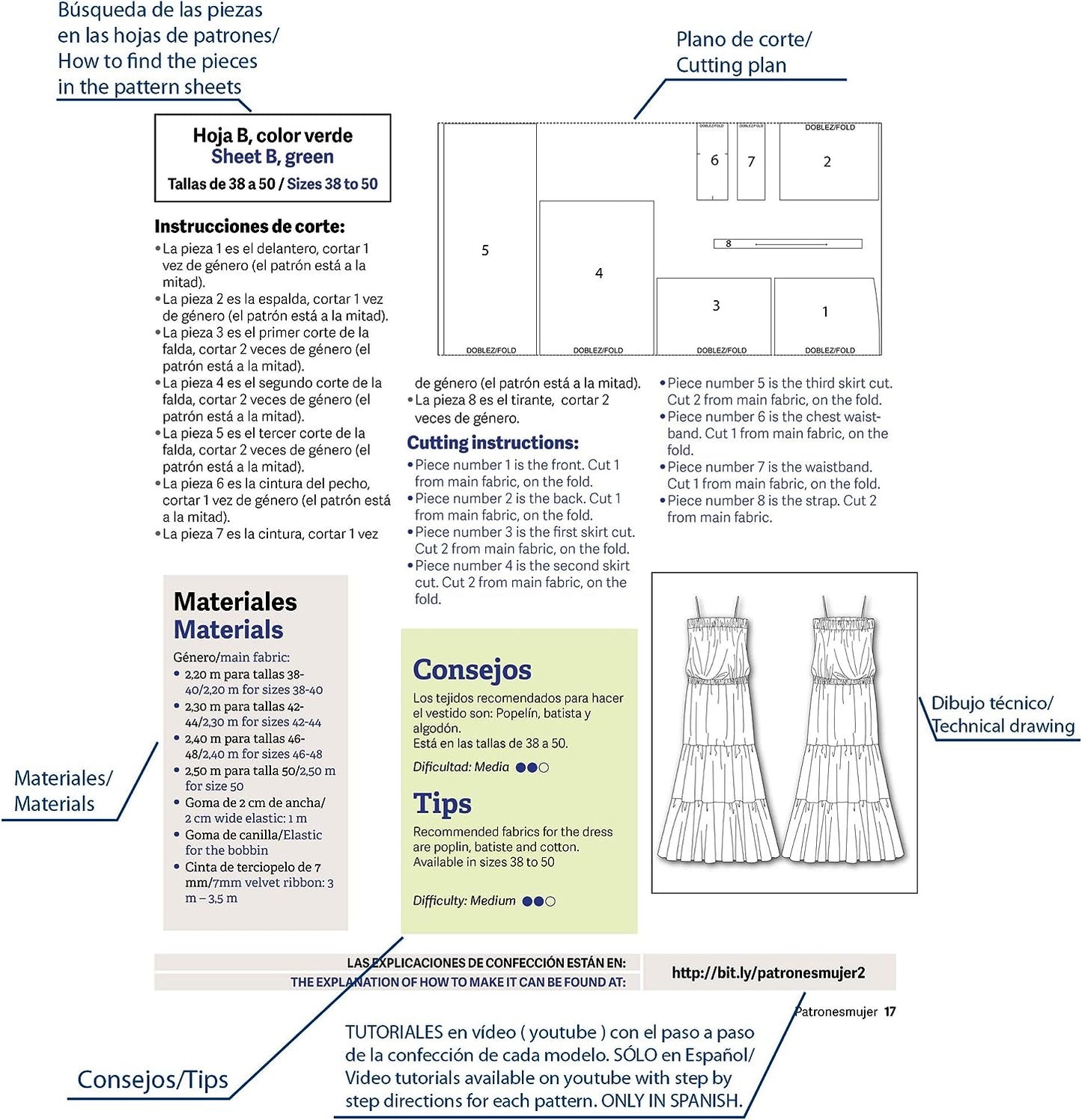 Revista "Patrones mujer" Nº 1