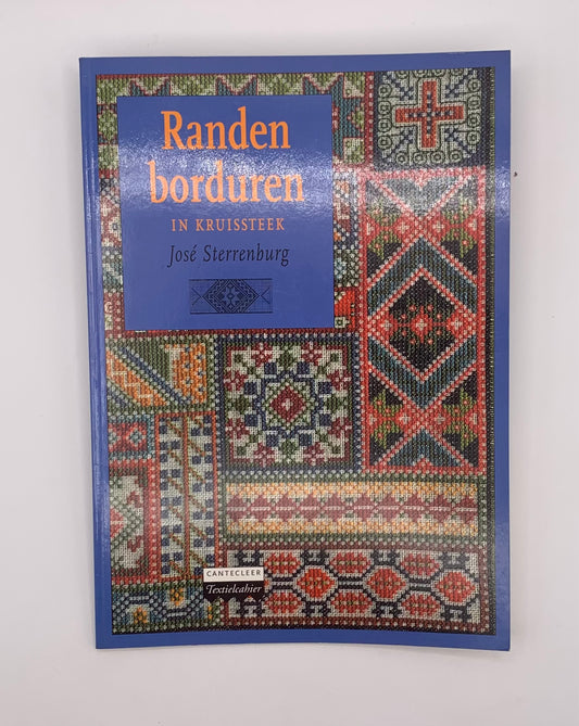Revista "Randen borduren" In kruissteek By José Sterrenburg (Punto de cruz) (Idioma holandés)