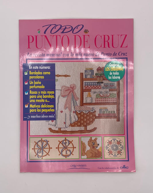 Revista "Todo punto de cruz" Orbis Fabbri / Septiembre 1997