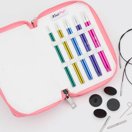 Set de agujas circulares intercambiables 13cm Starter Zing - KnitPro