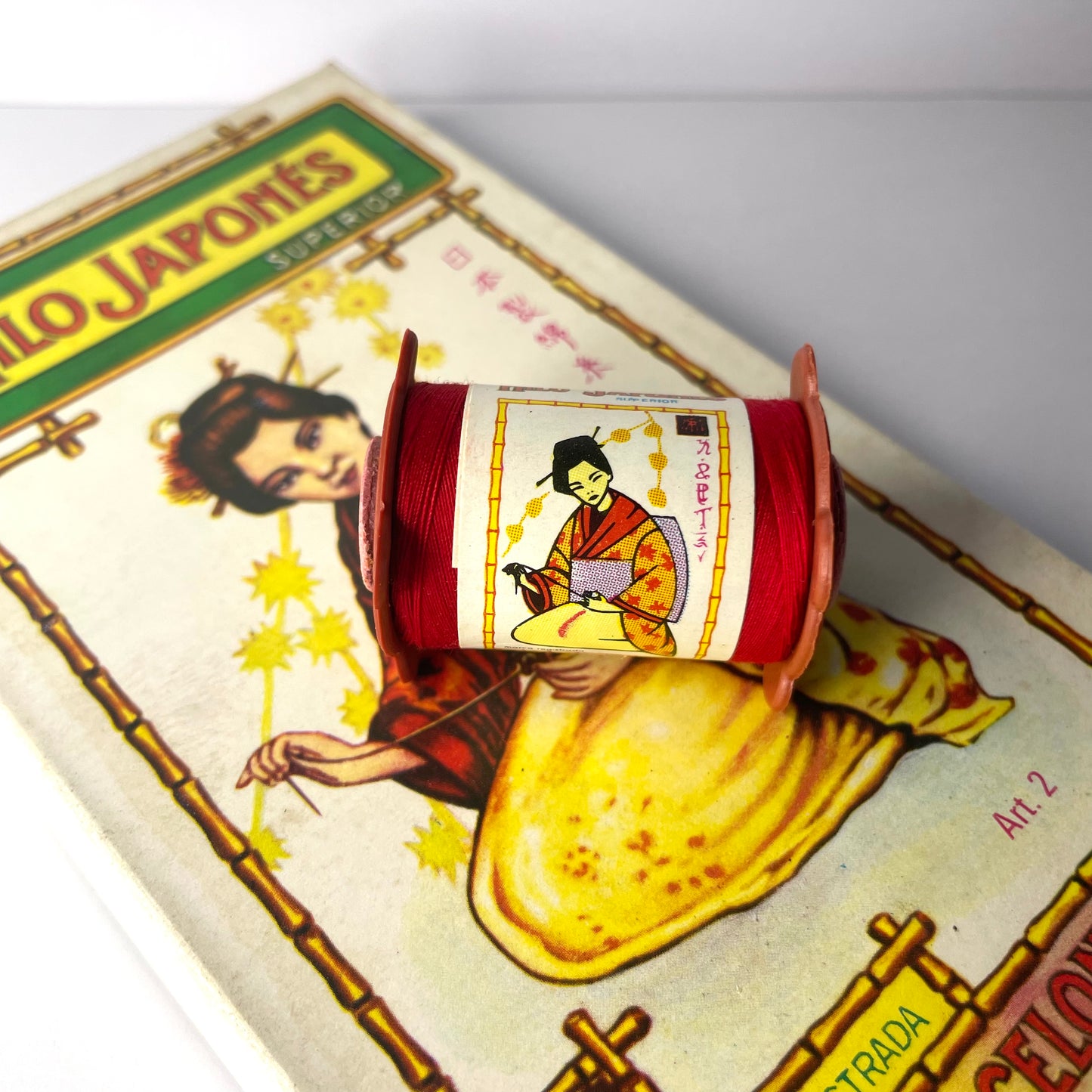 Caja de hilo japonés - La Japonesa 100% algodón