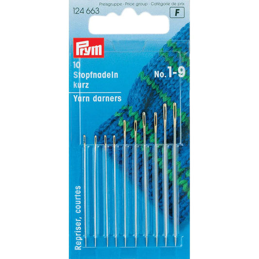 Agujas de zurcir cortas PRYM