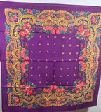 pañuelo tradicional, pañuelo portugués, pañoleta en 20 colores, tamaño 90x90 cm.