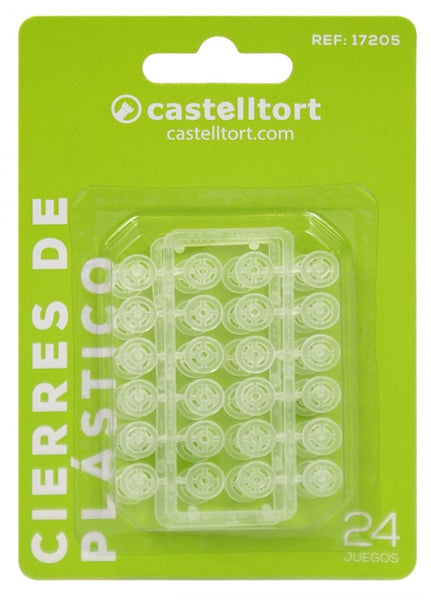 Cierres de plástico a presión 8mm CASTELLTORT