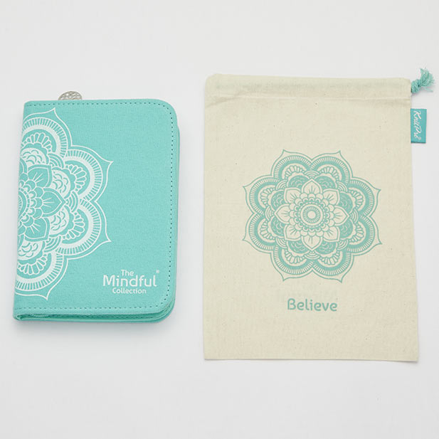 Set de agujas para tejer intercambiables KnitPro Mindful Believe