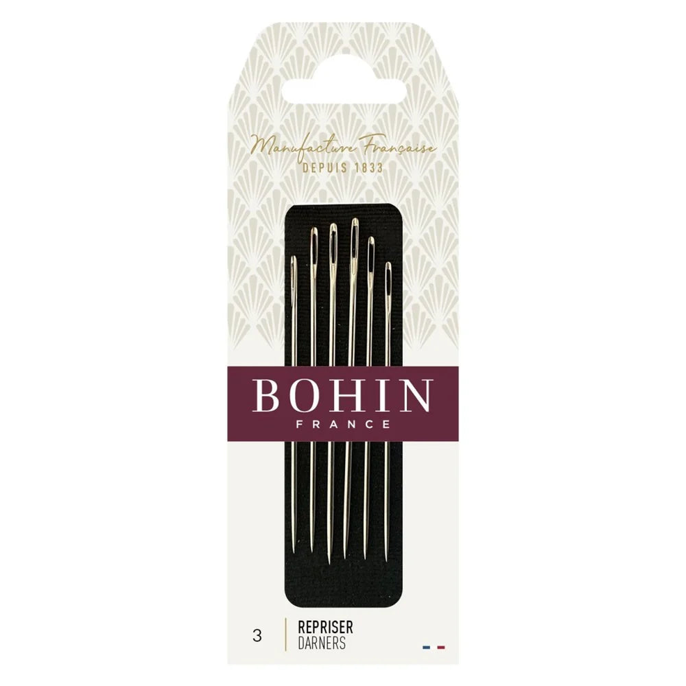 Agujas de zurcir cortas BOHIN