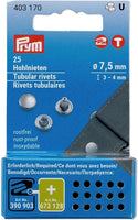 Remaches huecos 3-4mm para Vario Creative® Tool PRYM