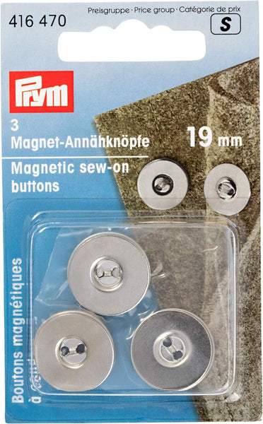 Botones magnéticos de costura 19mm PRYM