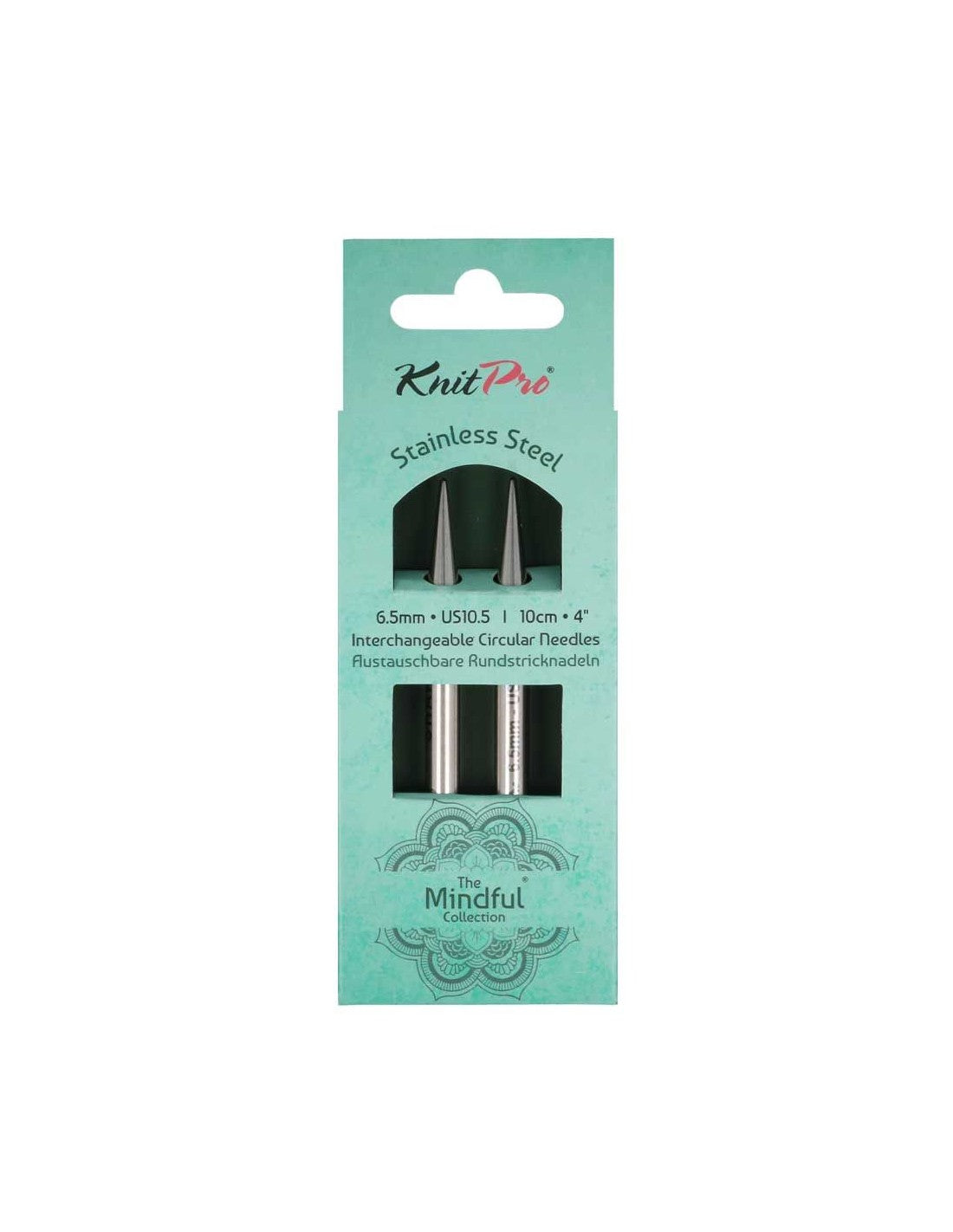 Agujas circulares intercambiables KnitPro Mindful - 10cm