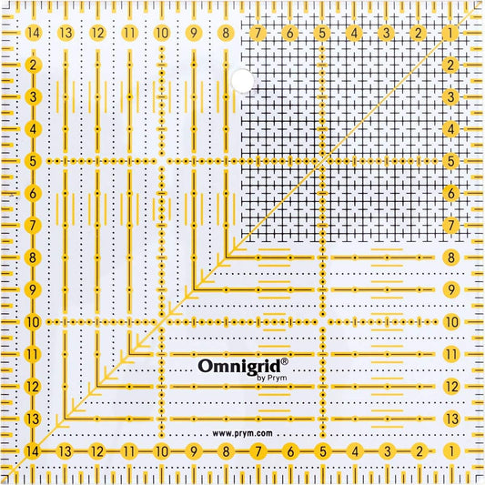 Regla Universal 15x15cm Omnigrid PRYM