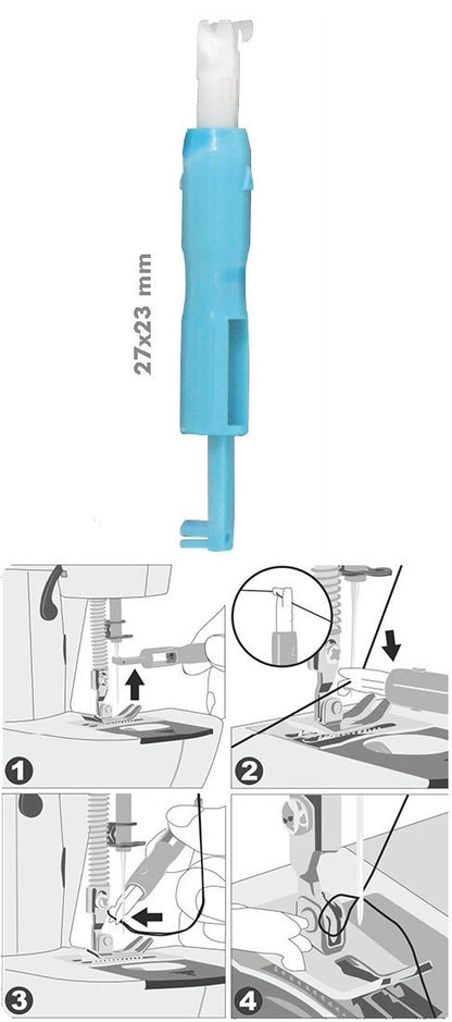 Enhebrador de agujas para máquina de coser COSE