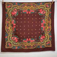 pañuelo tradicional, pañuelo portugués, pañoleta en 20 colores, tamaño 90x90 cm.